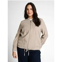 TOM TAILOR PLUS Jackenblazer mit Tunnelzug