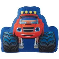 United Labels® Dekokissen Blaze und die Monster-Maschinen Monstertruck Plüsch 28 x 24 cm