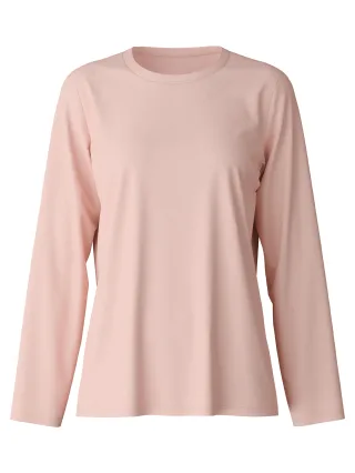 CALIDA - DAMEN Shirt langarm pearl blush - Gr. - M