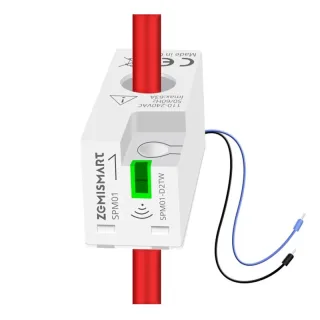 Zemismart WiFi/Zigbe 1 Phrase Real-time Smart Energy Monitor Electric Energy Meter works with Tuya Smart Life App Home A