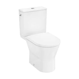 hansgrohe EluPura Original S Stand WC Set 62040450 640 HygieneEffect, Sitz SoftClose, QuickRelease, Spülkasten, weiß