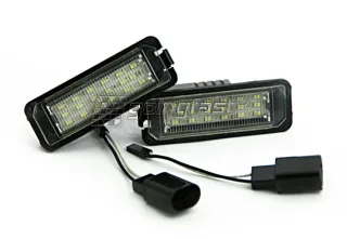 2x LED PREMIUM Kennzeichenbeleuchtung SMD für VW Golf 4 IV 5 V Lupo Beetle 1C Phaeton EOS Passat 3C CC EOS Polo 9N