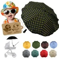 BambiniWelt by Rafael K. Kinderwagen-Sonnenschutzhülle Sonnenschirm Sonnenschutz für Kinderwagen Buggy Jogger universal UV50+, UV 50+ Schutz