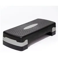 KVOTA Stepper Steppbrett grau 68x29x15cm 2stufig (3-tlg), rutschfeste Oberfläche, extra stabil