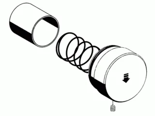 Schell Betätigungsknopf LINUS SC-V chrom für Wandeinbau-Dusche Kaltwasser 295170699