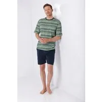 Hajo Schlafanzug Herren Schlafanzug Shorty Premium Cotton