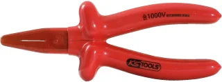 KS Tools 1000V Flachzange, beschichteter Arbeitskopf, 160mm - 117.1715