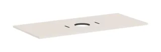 Hansgrohe Konsole Xilesa E 1180x550mm m.Ausschnitt mitt.Aufsatzwasch.o.Hl Sandbeige matt, 54277780 54277780
