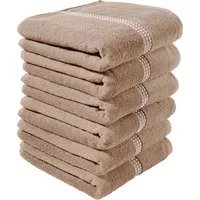 Erwin Müller Handtuch Handtuch "Mannheim" 6er-Pack, Frottier, Walk-Frottier Uni