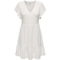 ONLY Minikleid ONLSandra (1-tlg) Volant