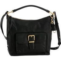 Marc O'Polo Accessories Hobo Caren, Henkeltasche, Beuteltasche mit abnehmbarem Lederanhänger