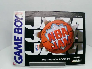 NBA Jam [Nintendo Game Boy] Anleitung