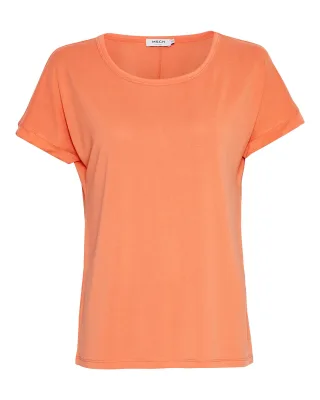 msch copenhagen - MSCHFenya Modal Tee persimmon - Gr. - L