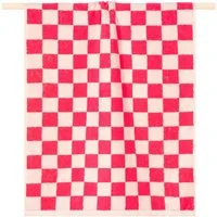 PAD Handtuch CHESS, 50x100 cm, Frottee (1-St), Made in Europe, 100% Baumwolle, modernes Karo Design