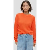 QS Longpullover Strickpullover Leichter Sommerstrickpullover im Relaxed Fit