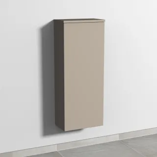 Sanipa 3way Mittelschrank mit 1 Tür, Sandgrau-Matt, SF16967 SF16967