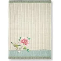 PiP Studio Geschirrtuch Blushing Birds Geschirrtuch Bird Khaki 50 x 70 cm