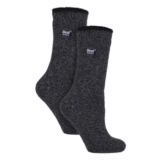 Damen 2er Pack Merinowoll-Thermosocken