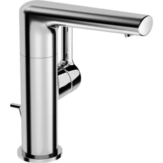 Hansa Waschtischarmatur Hansaronda 55262203 verchromt, mit Ablaufgarnitur