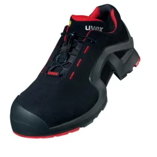 uvex 1 x-tended support Sicherheitsschuh S3 Halbschuh schwarz/rot 50 - 8516250