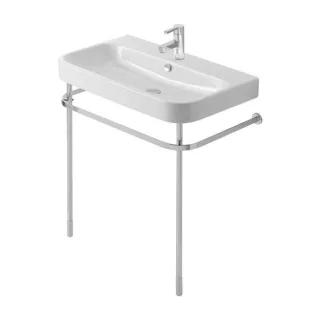 Duravit Happy D.2 Metallkonsole 0030281000 für Waschtisch, höhenverstellbar + 5 cm, chrom