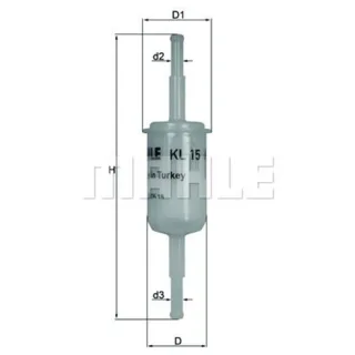 Mahle Kraftstofffilter Audi Citroen Ford Lada Renault Skoda Trabant VW