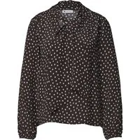 STREET ONE Blusenponcho STREET ONE / Da. Bluse / Printed blouse w tie detail