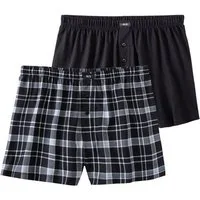 H.I.S Boxer Boxershorts für Herren (Packung, 2-St) in weiter Passform