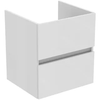 Ideal Standard Waschtischunterschrank Eurovit+ 2 Auszüge 500x440x550mm Hgl. weiss lackiert, R0256WG R0256WG