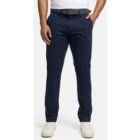 Indicode Chinohose Herren Eary Chino Hose Herrenhose aus elastischer Baumwoll-Qualität, inkl. Gürtel