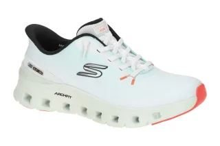 Skechers 150730 LBMT Halbschuhe Damen Sneaker light blue/multi Glide Step Tec...