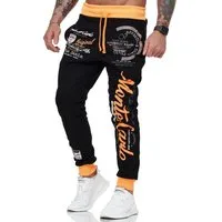 L.gonline Jogginghose Herren Jogginghose, Freizeithose, Sporthose, Monte Carlo 592 (Sweatpants, 1-tlg., im modischem Design) Fitness Freizeit Casual