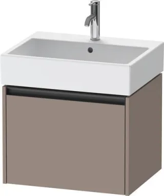 Duravit Ketho.2 Waschtischunterbau wandhängend Basalt Matt 584x460x440 mm - K25075043430000 K25075043430000