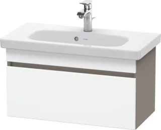 Duravit DuraStyle Waschtischunterbau wandhängend Weiß & Basalt Matt 730x368x398 mm - DS639901843 DS639901843