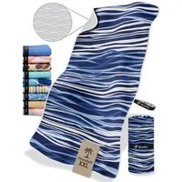 NirvanaShape Strandtuch Reise Handtuch Strandtuch XXL - Strandhandtuch, Mikrofaser Badetuch