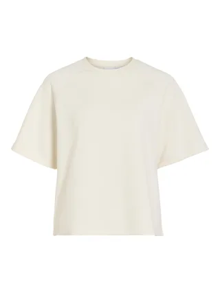 VILA - VIREFLECT CREW NECK 2/4 SWEAT TOP Birch - Gr. - M