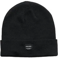 Jack & Jones Strickmütze JACDNA BEANIE NOOS Kunstfaser, Rippenstrick