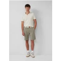 s.Oliver Shorts Bermuda PHOENIX Phoenix: Baumwoll-Shorts mit Flechtgürtel