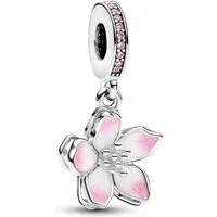 Pandora Blumenanhänger Charm-Silber Kirschblüte