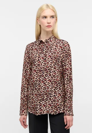 ETERNA - Bluse Viskose Langarm creme - Gr. - 46/Langarm