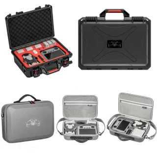 STARTRC Portable Waterproof Storage Shoulder Bag Handbag Hard Shell Suitcase Carrying Box Case for DJI MINI 4 PRO RC2 RC