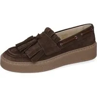 Melvin & Hamilton Farah 2 Leder-Loafers für Damen Loafer Plateausohlen, Echtes Leder
