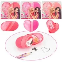 Depesche Anspitzer TOPModel BEST FRIENDS Herz Radierer & Anspitzer 2in1