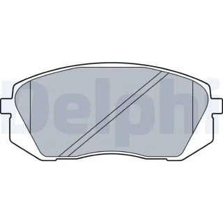 Delphi Bremsbel?ge vorne Hyundai Kia LP3535