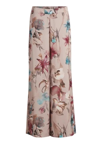 V by Vera Mont - Marlene-Hose Beige/Dark Red - Gr. - 40