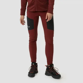 SALEWA - Puez Warm Durastretch Cargo Leggings Damen - Rot (Gr.38)