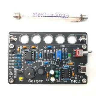 Nuclear Radiation Find Geiger Counter Module Dosimeter with Buzzer DIY Kit