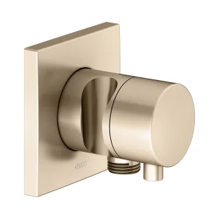 Keuco Absperrventil IXMO Comf. 59541, eckig Schlauchanschl./Brauseh., Bronze gebürstet,59541031202 59541031202