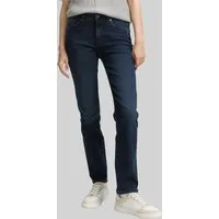 TOM TAILOR Straight-Jeans Jeanshosen TTELVA STRAIGHT High Waist Jeans