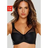 Nuance by Lascana Minimizer-BH mit Bügel und transparentem Tüll im Obercup – ideal für große Größen